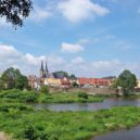 Míšeňský rejs - Pohled na město Grimma přes řeku Mulde – wikipedia