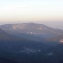 Bitva na Lehnickém poli - Pohled z úbočí Kyčery (757 m) na východní stranu Hostýna – wikipedia
