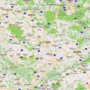 Krysař z Hamelnu - Poloha města HAMELN (červeně, vlevo nahoře) vzhledem k naší republice – mapygoogle