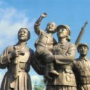 Kim Ir-sen - Posvátná úcta – detail- archiv autora