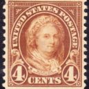 Martha Washingtonová - Poštovní známka – Martha Washington (1923) – wikipedie