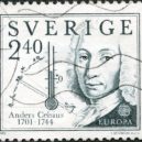 Celsius - Poštovní známka švédské pošty – A. Celsius – 123RF.