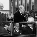 Železná opona - Prezident Truman a Churchill ve Fultonu – winston churchill