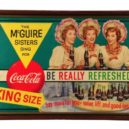 Coca-Cola ve třech staletích - Sestry McGuireovy – reklama z roku 1950 – Invaluable