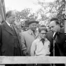 Pionýři – malované děti - Slavnostní otevření 1. čsl. pionýrského domu v Brně za příromnosti prezidenta A.Zápotockého (1949) – Encyklopedie dějin města Brna