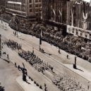 X. všesokolský slet - Slavnostní pochod sokolskýc šiků Prahou – archiv autora