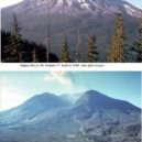 Mount St Helens - Sopka Mount St. Helens před výbuchem a po něm – wikipedia
