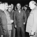 Harry S. Truman - Stalin , Harry S. Truman, a Winston Churchill v Postupimi, červenec 1945 – wikipedia