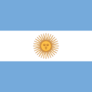 Okupace Falkland Argentinou - Státní vlajka Argentiny – Státní vlajky