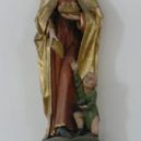 Svatá Alžběta Durynská - Sv. Alžběta Durynská. Soška z farního kostela sv. Martina v Aulendorfu v Bádensku-Württembersku, Německo. Kolem roku 1480 – wikipedie