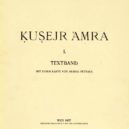 Alois Musil - Kusejr Amra, Textband, title page