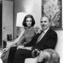 Helen Gurley Brownová - Helen Gurley Brown and David Brown, New York City, 1963
