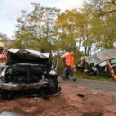 Řidič z Velvar před tragickou nehodou pil alkohol. Obě děti nakonec přežily - Nehoda