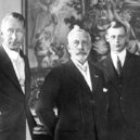Císař Vilém II. (1859-1941) - Kaiser Wilhelm II. mit Sohn und Enkel