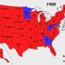 Ronald Reagan (1911-2004) - Výsledky amerických prezidentských voleb v roce 1980 – wikipedie