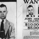 John Dillinger - Zatykač na Johna Dillinegera slibující 10.000 dolarů a dopadení – findingDulcinea