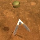 Opportunity - Zpomalení přistání pomocí raket – wikipedia