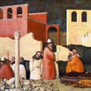 Silvestr - Pope Sylvester I portrayed slaying a dragon and resurrecting its victims