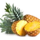 strava v zimě - ananas