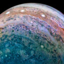 Jupiter, král mezi planetami - jižní pól Jupitera