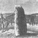 Kamenný pastýř - ilustrace Vesmír 1871