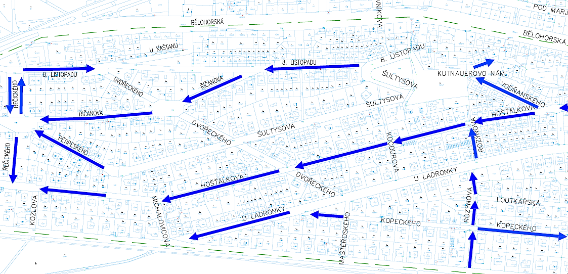 p6 mapa břevnova