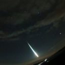 Meteority Příbram - pád meteoritu na kameře