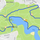 Run for Movember: Běh pro zdraví mužů - Běh pro muže_mapa