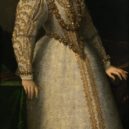 Ferdinand II. Tyrolský ve Hvězdě - Severoitalský malíř, Anna Kateřina Gonzaga, druhá manželka Ferdinanda II. Tyrolského, před 1582, reprodukce (originál Kunsthistorisches Museum Wien). KHM – Museumsverband