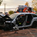 Řidič z Velvar před tragickou nehodou pil alkohol. Obě děti nakonec přežily - Autonehoda