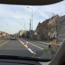 Cyklopruhy na Bělohorské ulici v Praze 6 - cyklopruhy Praha 6