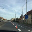 Cyklopruhy na Bělohorské ulici v Praze 6 - cyklopruhy Praha 6
