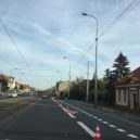 Cyklopruhy na Bělohorské ulici v Praze 6 - cyklopruhy Praha 6