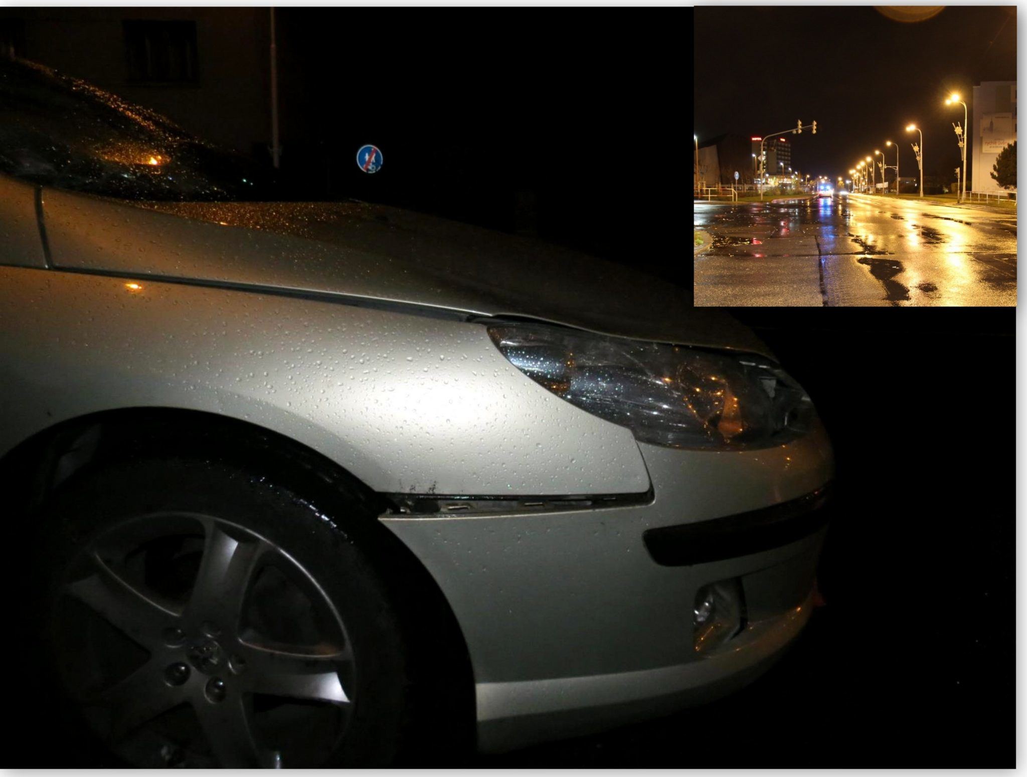 Policie hledá svědka dopravní nehody na Kladně. Pomáhal sraženému chodci, který nakonec zemřel