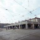 Před a po stavbě metra B - Terminál Anděl se za 30 let změnil k nepoznání