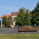 Revitalizace historického jádra města Slaný. Návrh úprav Masarykova náměstí (Sýkora a kol.) - náměstí slaný 3