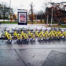 Žlutá ofo kola spustila zkušební provoz, zatím jsou zdarma - Ofo kolo