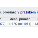 O bílých Vánocích si můžeme nechat leda tak zdát. Padne teplotní rekord z roku 1977? - 24. prosinec