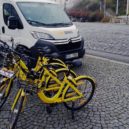 Žlutá ofo kola spustila zkušební provoz, zatím jsou zdarma - Ofo kolo