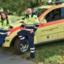160 let záchranné služby v Praze - Posádka_lékařského_vozu.JPG