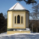 Modřanská křížová cesta - Zvonice v zimě