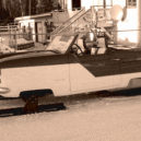 Auta na lyžích - ski-car