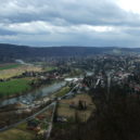 Černošice konečně zrekultivují skládku - Černošice,_pohled_na_Černošice