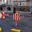 Na Malostranské probíhá výměna kolejnic za nové - Praha 1 Malostranská doprava omezený Výměna kolejnic