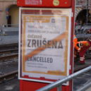 Na Malostranské probíhá výměna kolejnic za nové - Praha 1 Malostranská doprava omezený Výměna kolejnic