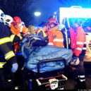 Fotografie z místa nehody u Horoměřic (12. ledna 2018) - Nehoda Horoměřice
