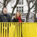 Slavnostní otevření nového mostku přes Botič - Mostek přes Botič 2 – Slavnostní otevření