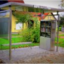 Vestec u Prahy – knihovničky na autobusových zastávkách - Vestec – Autobusová zastávka U Klimešů