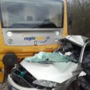 Prohlédněte si nehody na železnici - lochovice vlak 2