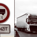 Ulevilo se Říčanům po zavedení zákazu tranzitu kamionů? - Říčany – Zákaz jízdy kamionů _koláž